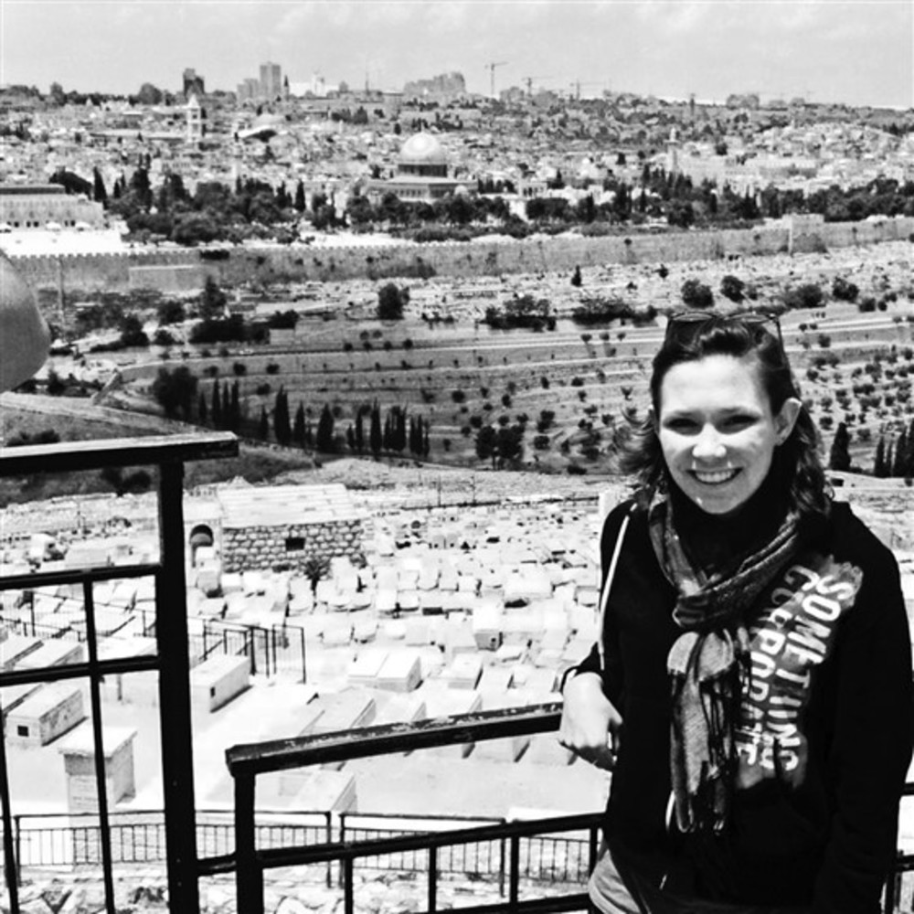 Sarah Marasco in Israel. /Sarah Marasco